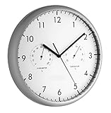 Reloj , termómetro e higrómetro integrado en la esfera