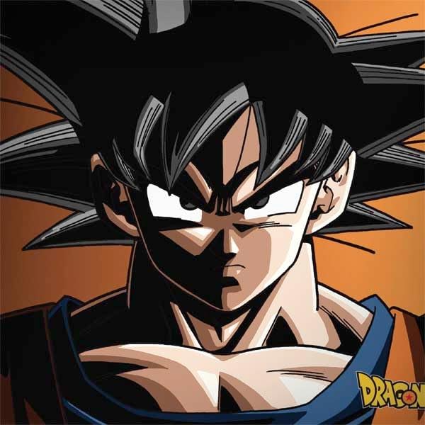 Skinit Decal Laptop Skin Compatible with Surface Book 2 13.5in - Officially Licensed Dragon Ball Z Goku Portrait Design