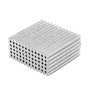 200PCS Mini Small Round Magnets 0.118x0.039 3mmX1mm Magnet 3x1mm Magnets 3 * 1 mm for Crafts,Office, Kitchen3x1 200PCS