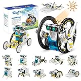 Kit de Robot Solar para Niños - 13 en 1 Juguete Educativo de Ciencia STEM Juego de Juguetes de Ciencias de La...