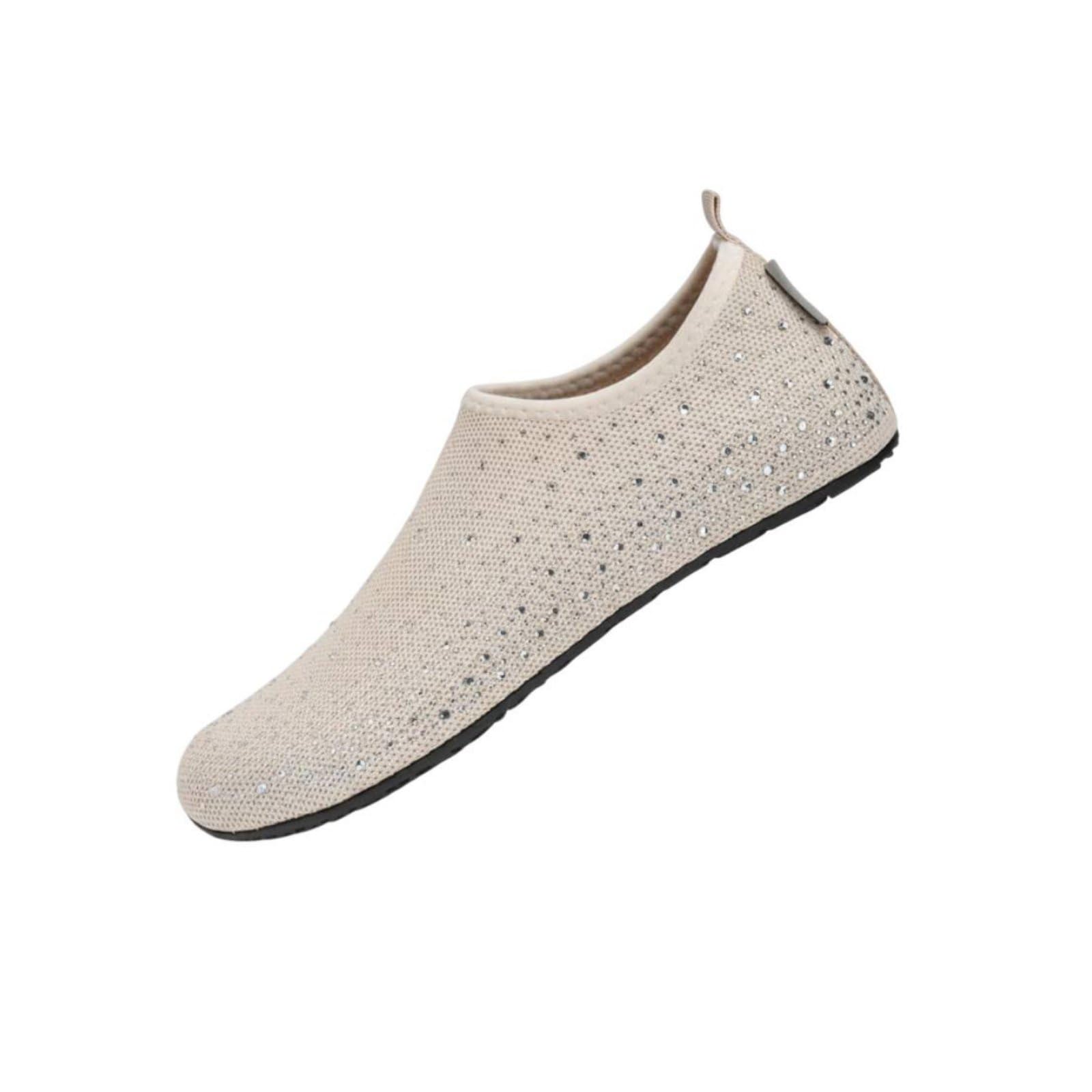 zoomella Quick-Dry Water Shoes Cut-Resistant Breathable Swim Shoes Flexible Athletic Gear for Stream Crossing, Beige, 44-45-picture-46