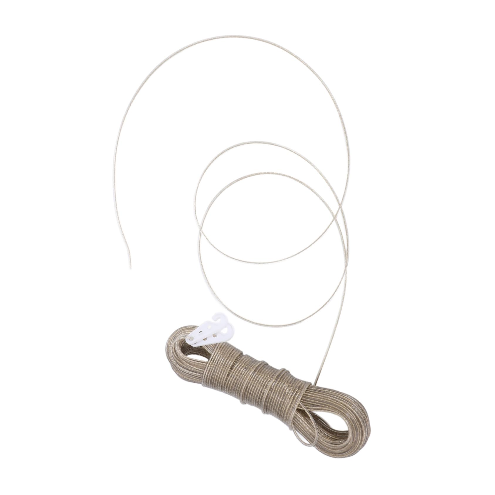IMIKEYA 3st Robustes Wäscheseil Mit Stahlkern Seil Zum Aufhängen Von Kleidung Wäscheleine Wäscheseile Zu Hause Trocknen Winddichtes Wäscheseil Zum Trocknen Stahldrahtpvc Transparent