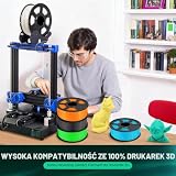 SUNLU 250 g x 8 PLA+ filament, wytrzymały filament PLA PLUS do wytłaczania