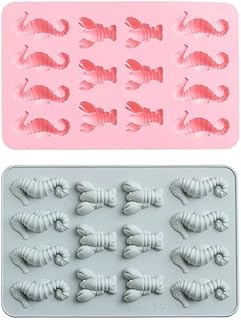 قالب الهلام والشيكولاتة شكل جراد البحر