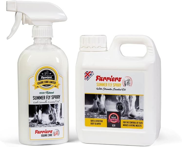 Farriers Equine Care Citronella Horse Fly Spray (1.5 litres)