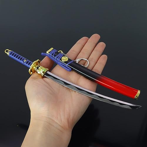 Miniatura 3 de Superbuybox Artes marciales cuchillo juego colección escritorio habitación decoración mochila colgante regalo (Onimaru Kunitsuna), Onimaru Kunitsuna