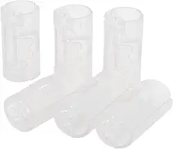 Generic Prendedores de Lençol de Cama, Dois Níveis Ajustáveis ​​evitam Escorregar 18 Clipes Leves de Prendedores de Lençol para Roupas (Transparente)