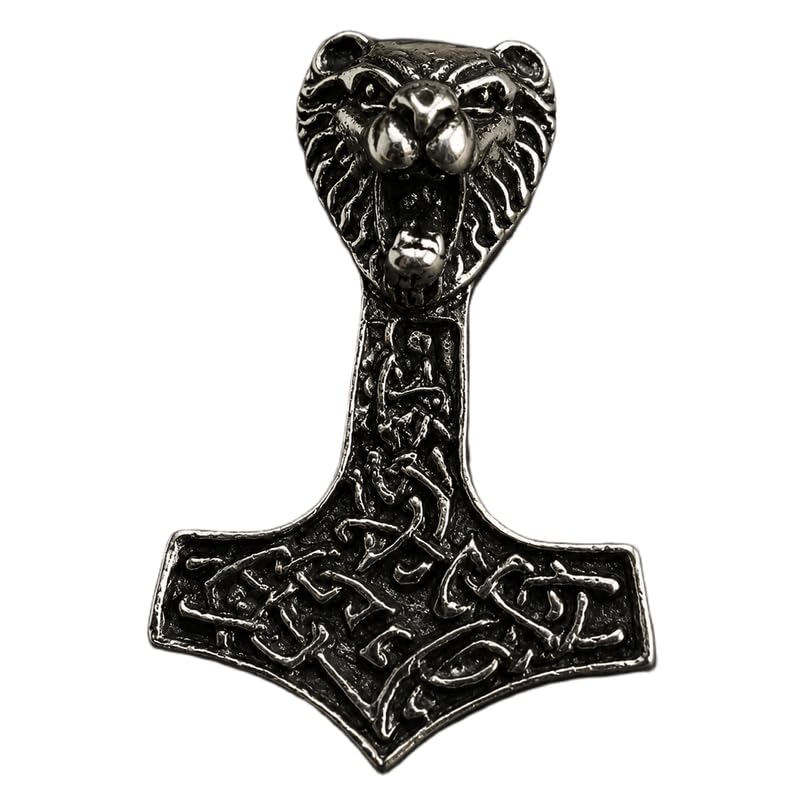 Stainless Steel Viking Hammer 55X37mm Pendant Silver Plated Charm Necklace Without Chain Handmade For Men & Women Power Symbol Meaningful Jewelry |LK_SSC_0091-image-33