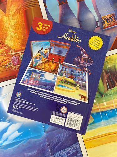 Disney Aladdin My Busy Books - Storybook, 10 figurines, playmat - Image 2