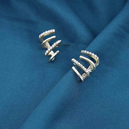 Iaceble gold earrings – image 3