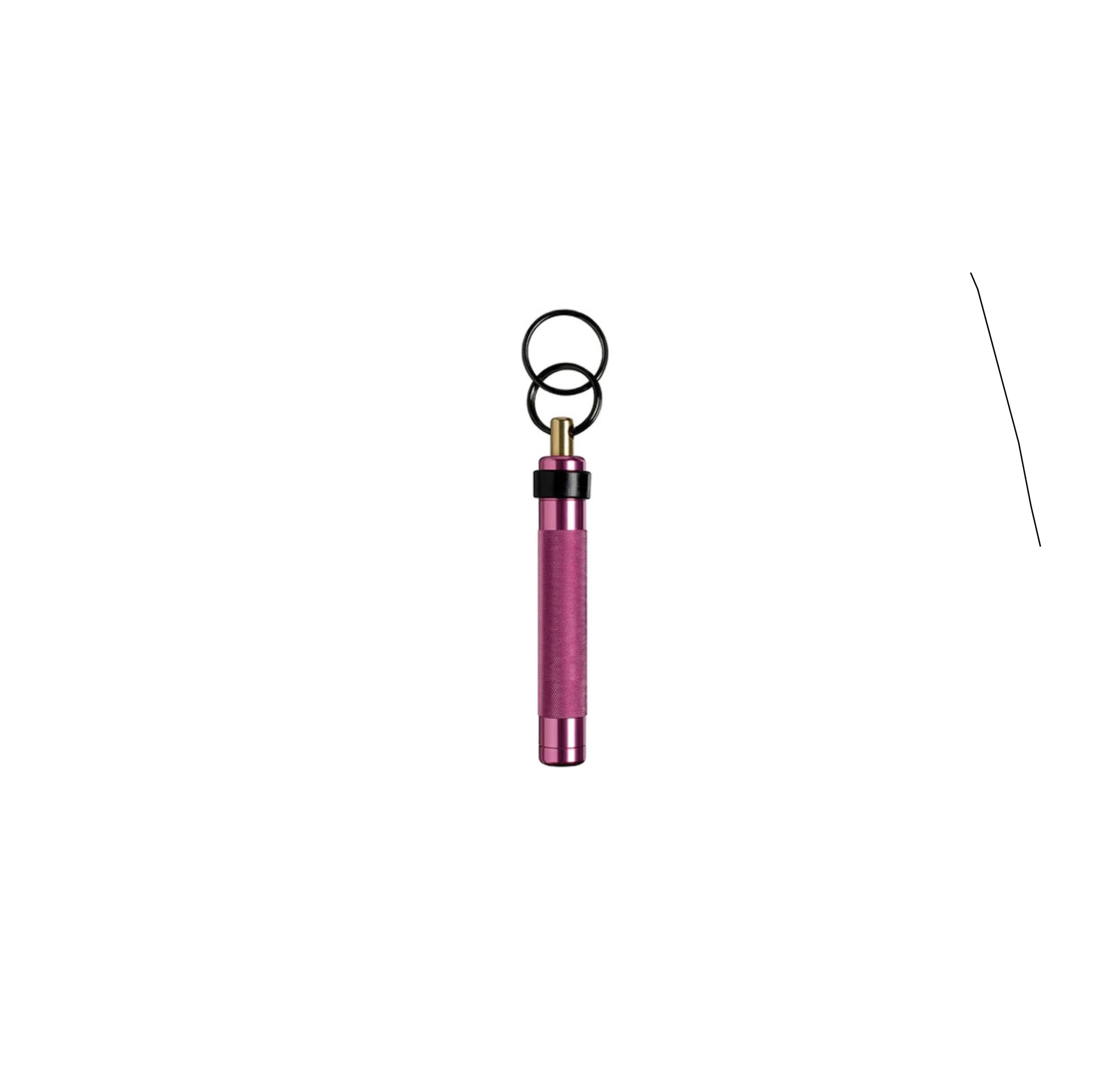 ASP Palm Defender Pepper Spray with Keychain, Quick Release, OC, Police Strength, Heat Insert Included, 3 Foot Range, Discreet (Pink)