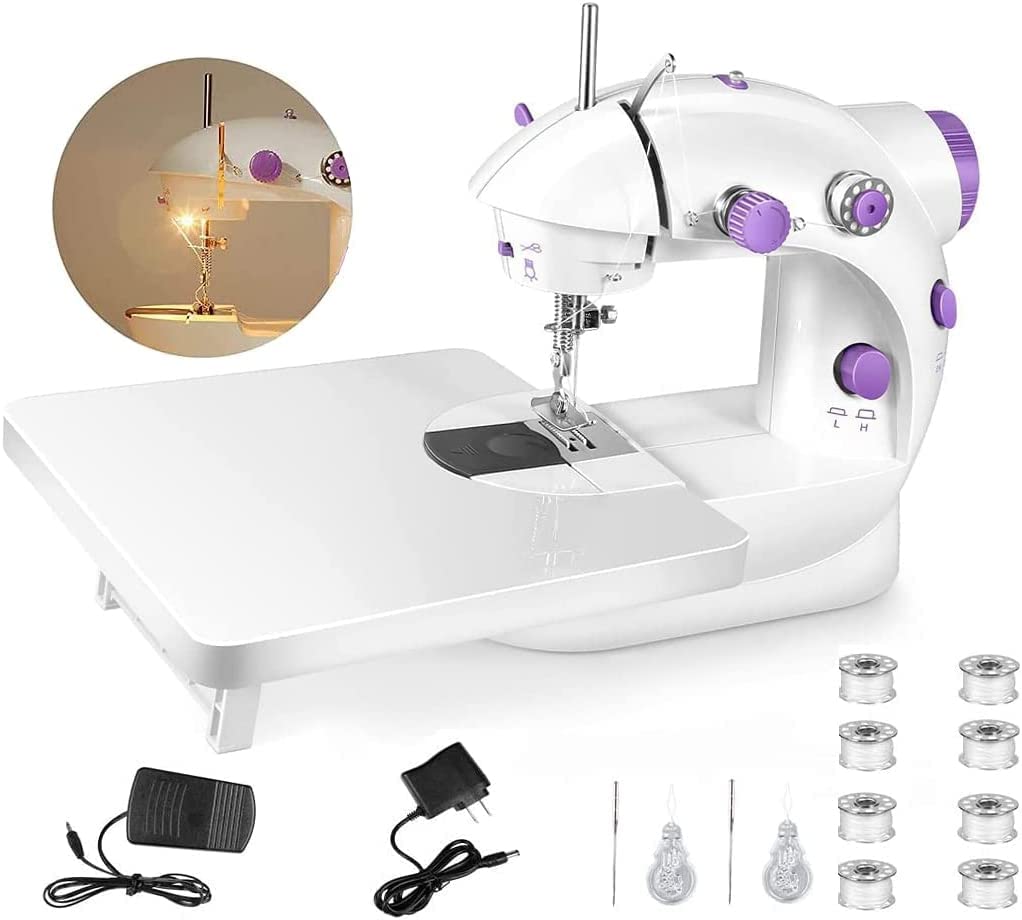 Buy Sewing Machine with Extension Table&Foot Pedal Sewing Machine for