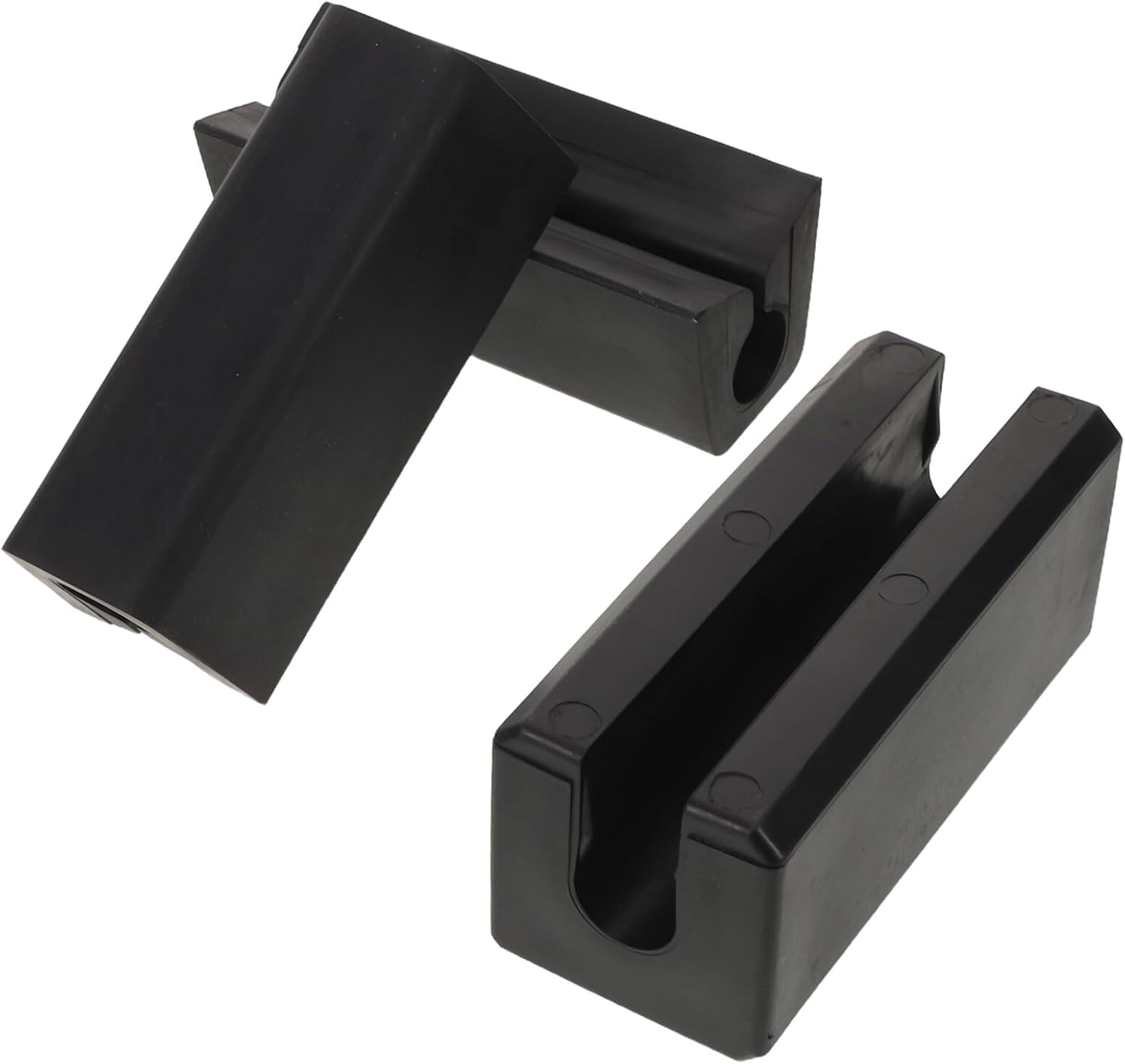 PRETYZOOM Transom Saver Support for Outboard Motors, Heavy-Duty Boat Motor Support Bracket, Black Marine Engine Transom Guard for Trailer Protection