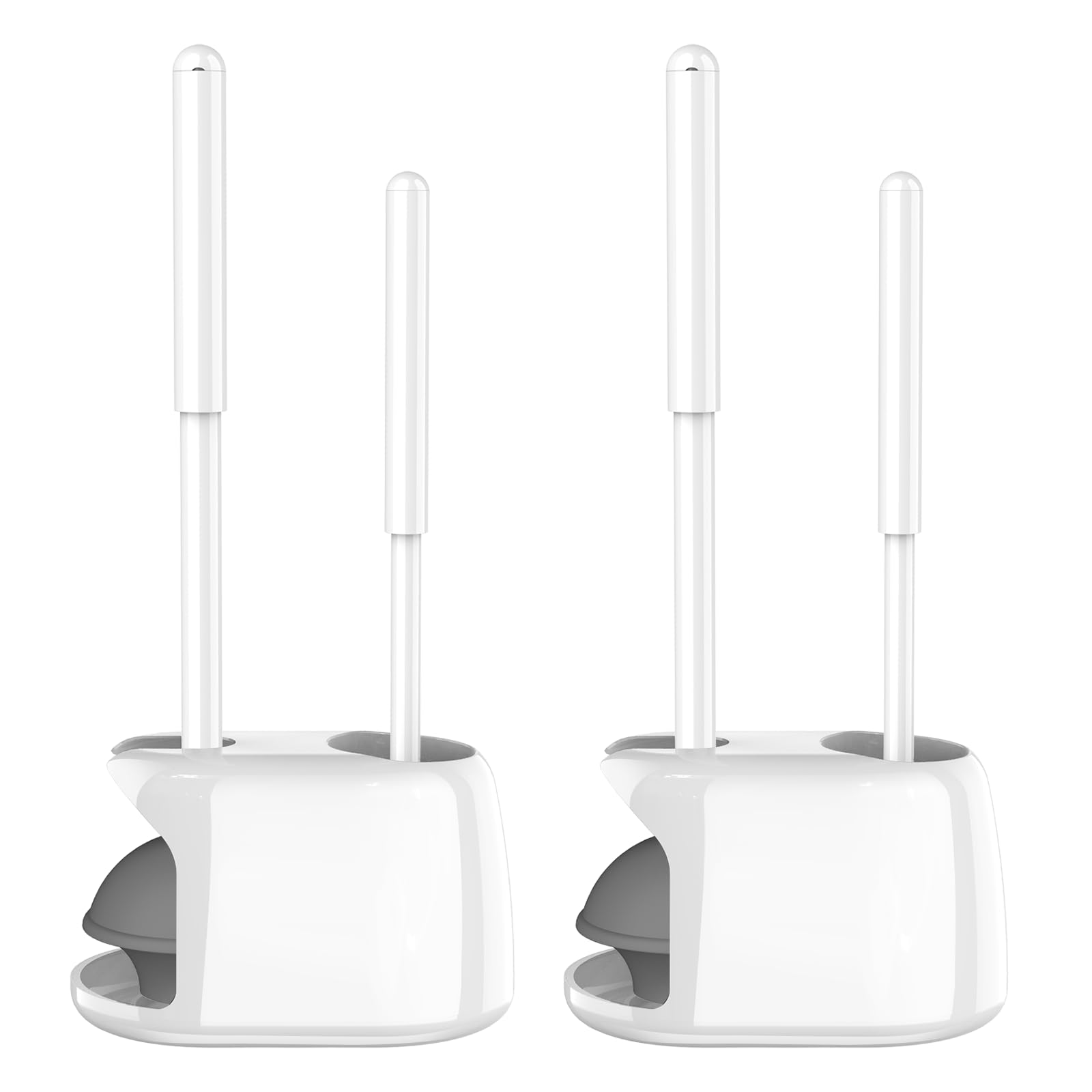 Ensemble brosse de toilette et piston SetSail lot de 2 pour débouchage et nettoyage