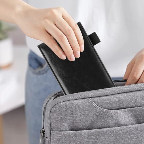 Carnet de notes rechargeable en cuir synthétique CYEER fini soigné - 6