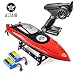Altair Aqua [Ultra Fast Pro Caliber] RC Boat for Pools or Lakes, for Adults & Kids - CSP Child Safe Prop Remote Control Boat, Self Righting, Water Cooled, 2 Batteries, 30 km/h, (Lincoln, NE Company)