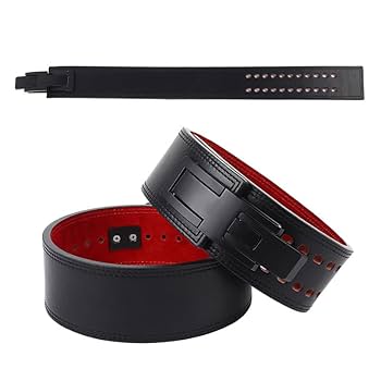 Elite パワーベルト　レザー　レバー式 レバーアクションベルト パワーベルト トレーニングベルト