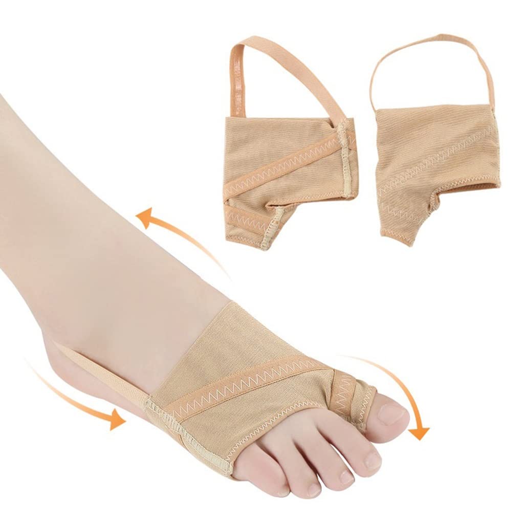 Mangas de Alivio de juanetes con Protector de Gel para Calcetines de juanetes, Cojines con Correa elástica para el talón y Alivio del Dolor de juanetes, ampollas y fricción