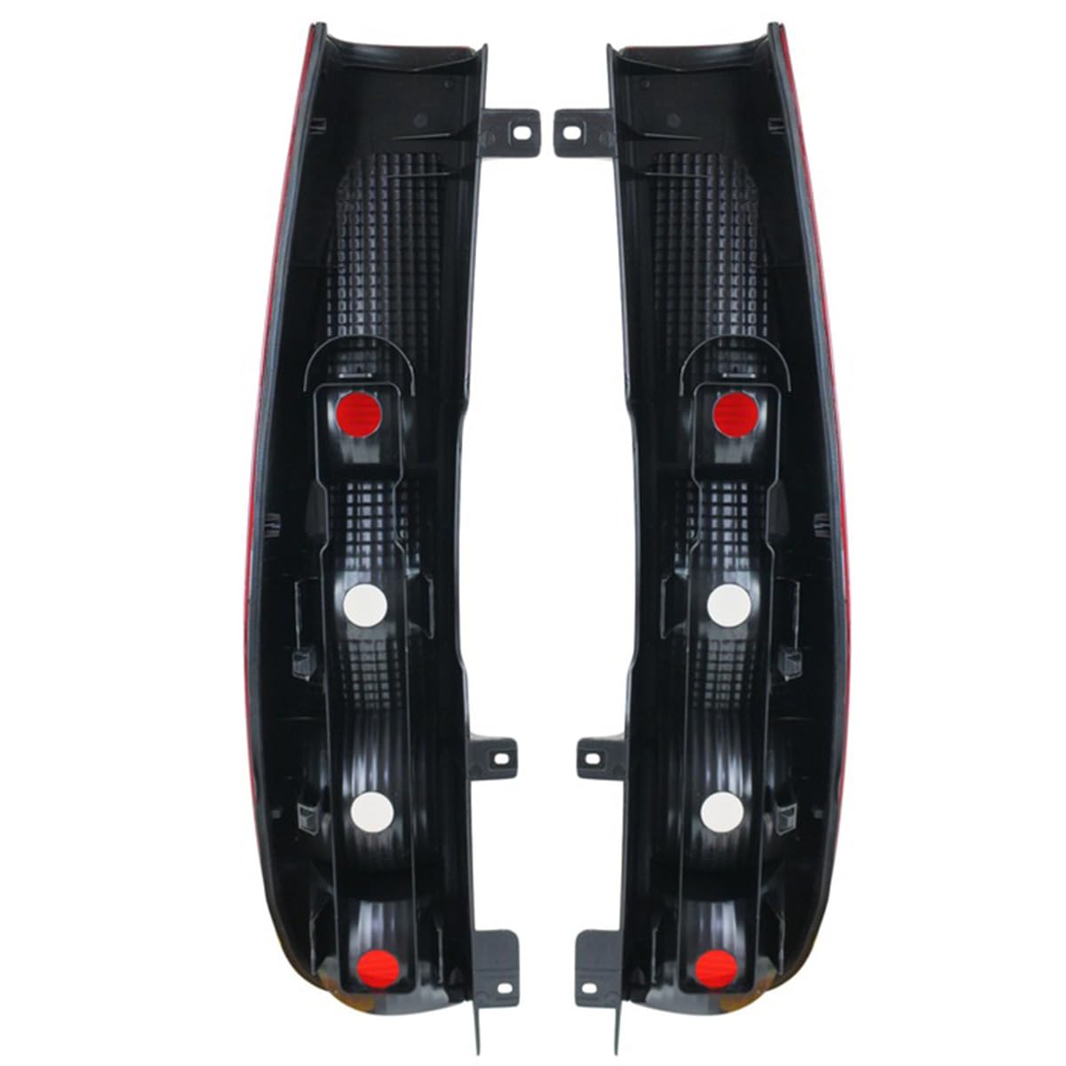 Reflectores Parachoques Trasero Mercedes Vito/Viano/Clase V W639 (2003-2015) - Pack Izquierdo Y Derecho, Color Rojo, IP67