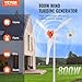 VEVOR 800W Wind Turbine Generator Kit, 12V 3-Blade Power Generator With MPPT Controller, Adjustable Windward Direction & 2.5m/s Start Speed, for Home, Farm, RVs, Boats