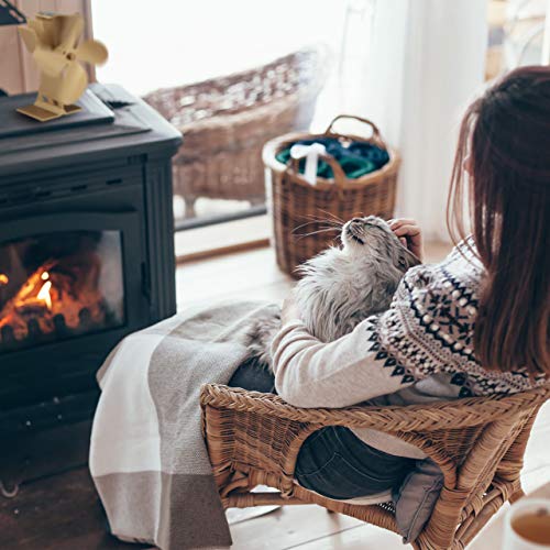Relaxdays Ventola per Stufa Senza Elettricità