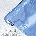 KKJIAF Satin Jacquard Fabric, 49
