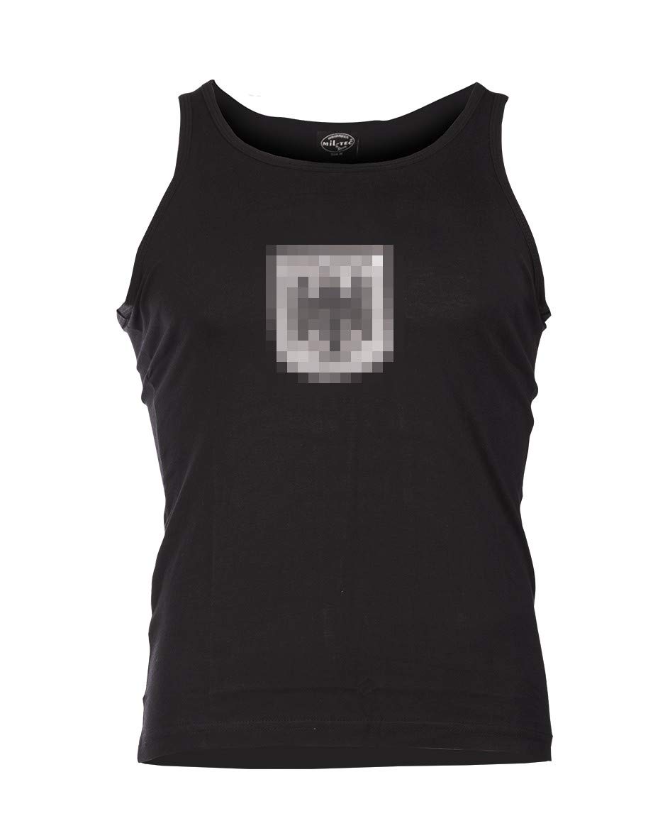 Mil-Tec Tank Top-11006002 Black XXL