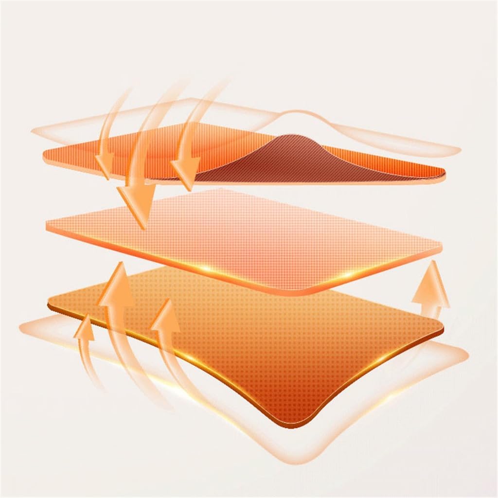 Physiotherapy Ginger Kneepads Indoor and Outdoor Warm Thin Men and Women Knee Pads(M Code)