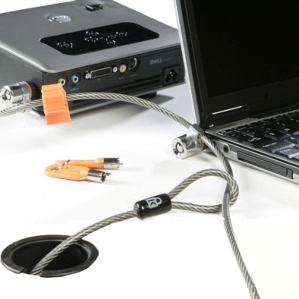 DELL 461-10053 cavo di sicurezza Acciaio inossidabile 2,2 m