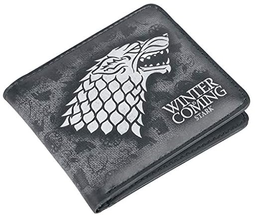 Game of Thrones Juego de Tronos abybag166 casa de Stark Winter Is Coming Billetera | Ya disponible en tu tienda friki favorita! En mundofriki.es!