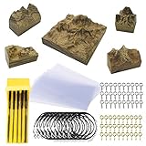 Bricolaje: es adecuado para la producción de resina epoxi y la mezcla con materiales de resina epoxi para producir artesanías de corte únicas para diferentes propósitos.