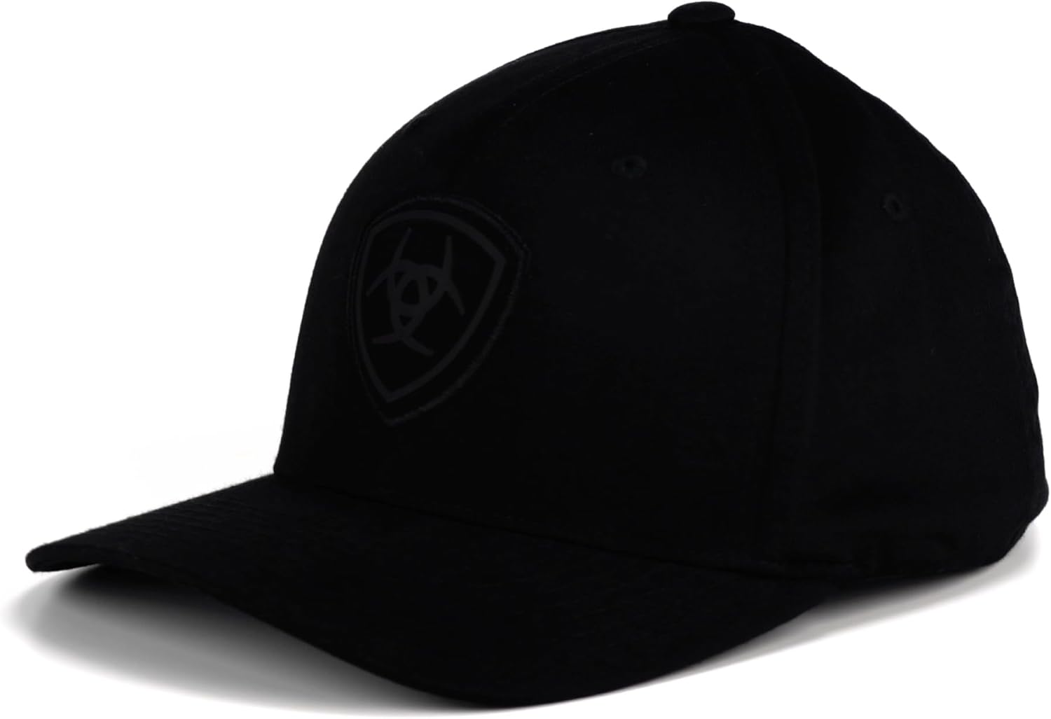 ARIAT M&F Western Products Flexfit Black Shield Cap Black S/M - Image 6