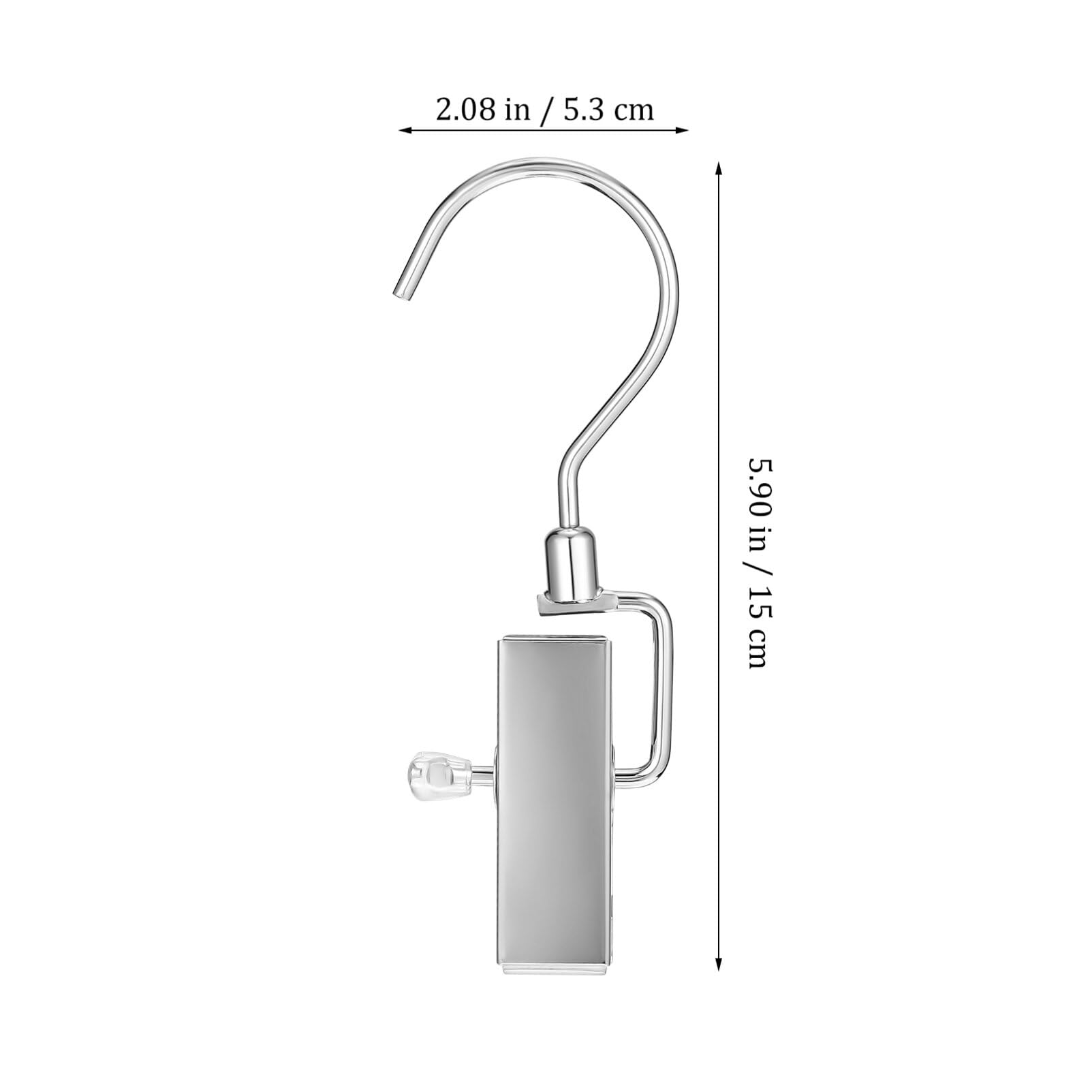 Alipis 10pezzi Clip Appendini Per Stivali Ganci Rotanti Per Mollette Per Bucato e Accessori Design Traceless e Multiuso Per Organizzazione Pratica e Versatile