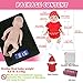 IVITA 19 inch Full Body Silicone Baby Dolls Girl Real Reborn Lifelike Babies with Feeding Kit Gift Box Collectible Doll