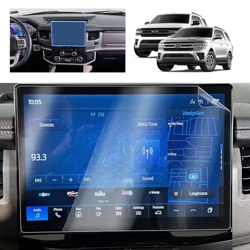 BSTW for F150 Screen Protector 2023 for Ford Pickup 12 Inch SYNC4 2021-2026 F150/F-150 Lightning Ford F-150 Truck Accessories Anti-Scratch Bubble Free Soft Nano Protective Film 2PCS