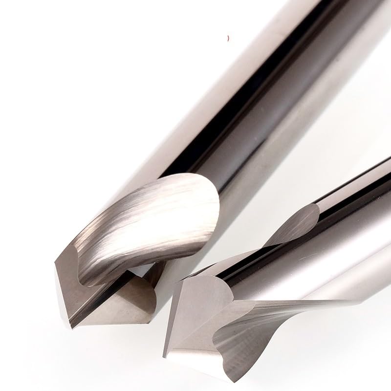 1 pz Drillforce 60/90/120 Gradi In Metallo Duro Svasatore Smusso Punte da Trapano Centro Spotting Posizione Guida Pilota Foro Macchine utensili(Carbide HRC45,12x75(90 Degree))
