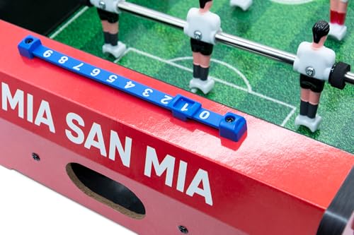 FC Bayern München Tischkicker Kinder - Offizieller Tischaufsatzkicker, kompakter und Leichter...