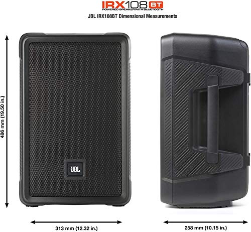 JBL Professional IRX108BT Lautsprecher, 20,3 cm
