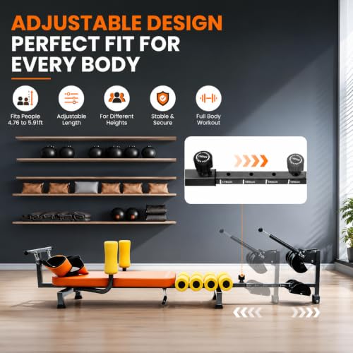 Image of Back spinal stretcher decompression machine for pain relief men women Adjustable Back hip Lumbar disc lower posture Sciatica Support leg Stretching Extension device for Home Workout(140-185kg)