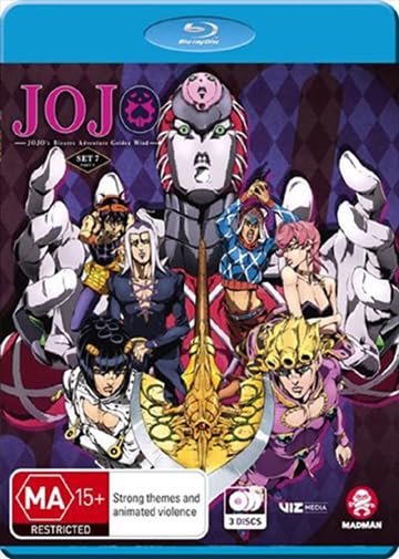 JoJo's Bizarre Adventure Golden Wind Vol 2 Blu-Ray import australien