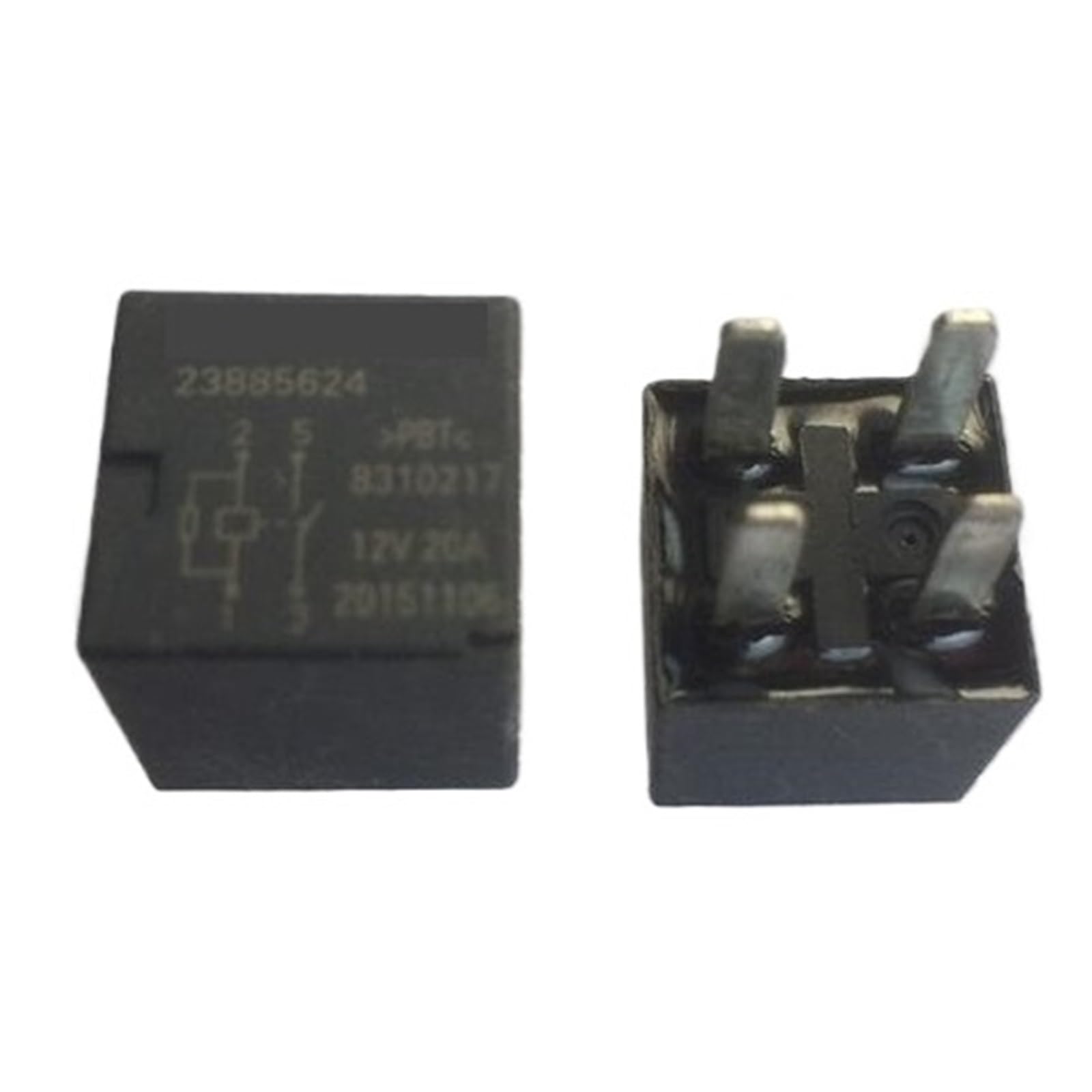 Relay 23885624 12V résout les pannes de commutation DC12V DIP4