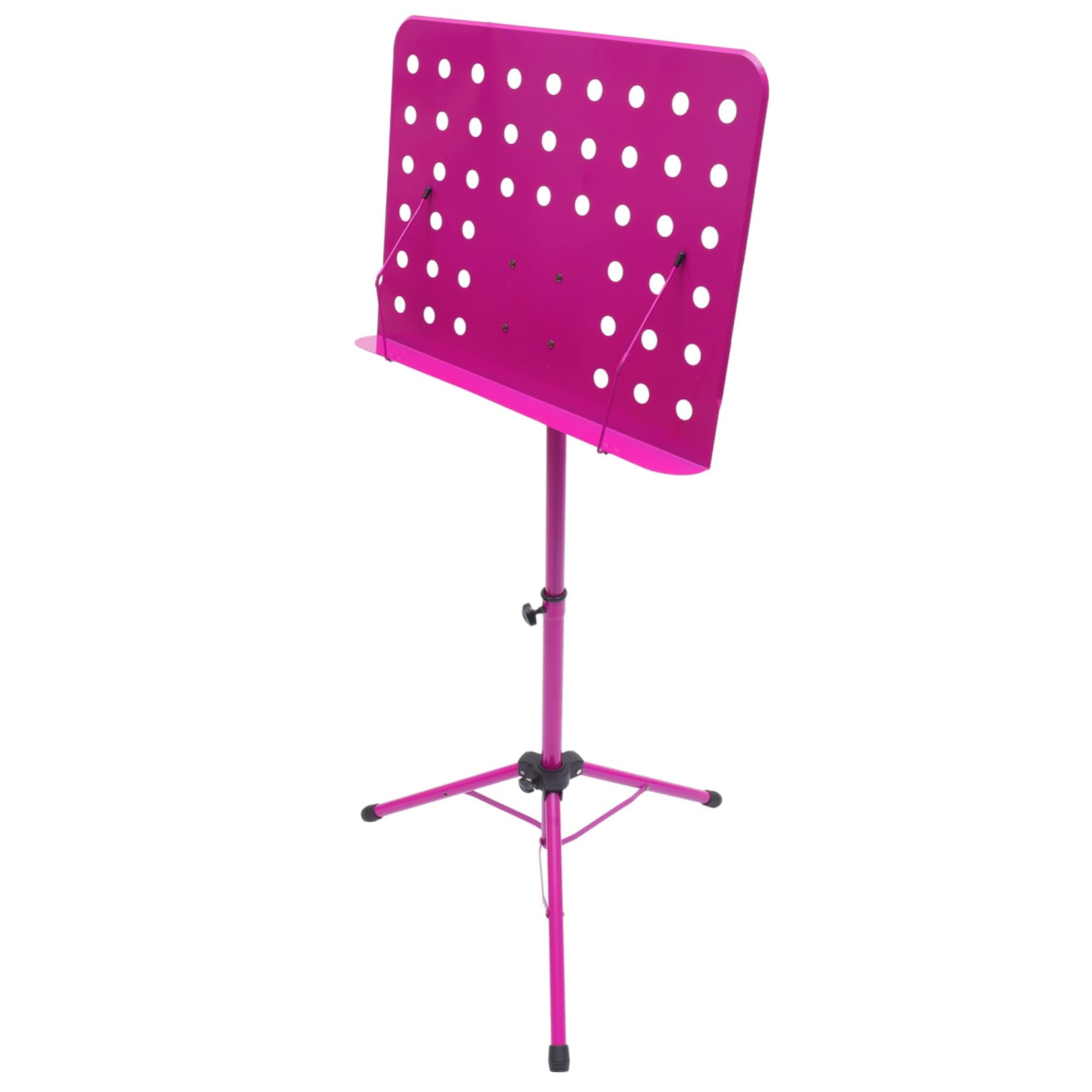 ibasenice Support De Partitions Pliable Aluminium Et Avec De Transport Couleur Aléatoire Pour Musiciens De Guitare Violon Et Saxophone