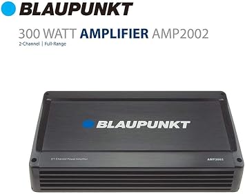 Blaupunkt AMP2002 2000watts 2-Channel, Full-Range Amplifier Car SUV and More