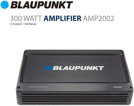 Blaupunkt AMP2002 2000watts 2-Channel, Full-Range Amplifier Car SUV and More