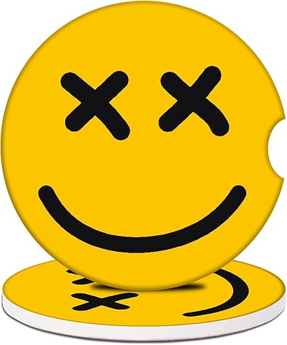 Miniatura 8 de Adventure Awaits Posavasos Portavasos de Cerámica Absorbente - Paquete de 2, Posavasos Antideslizantes para Automóvil, Accesorios de Interior de La