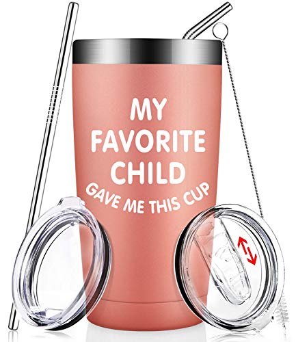 40% Off Discount Best Mom Gifts - Funny Mom Dad Birthday Gifts - Fathers Mothers Day Christmas Gifts from Daughter Son Kids - Mama Parents Grandma Nana Papa Women Her Tumbler with Straw