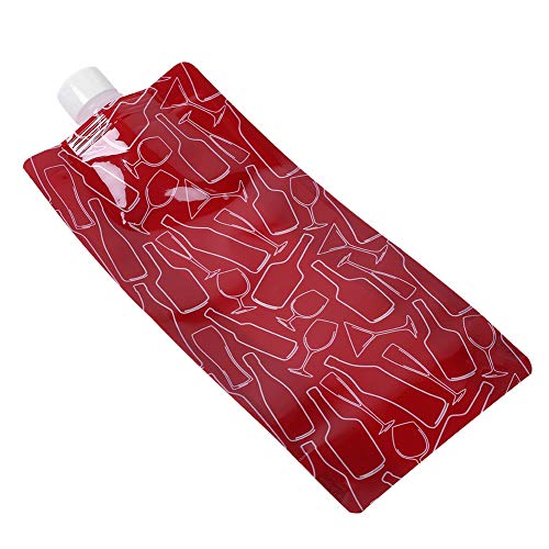 ZAICOLER Vesatilha de água, dobragem portátil de 750 ml de hidratação de hidratação sem PBA para acampar de caminhadas