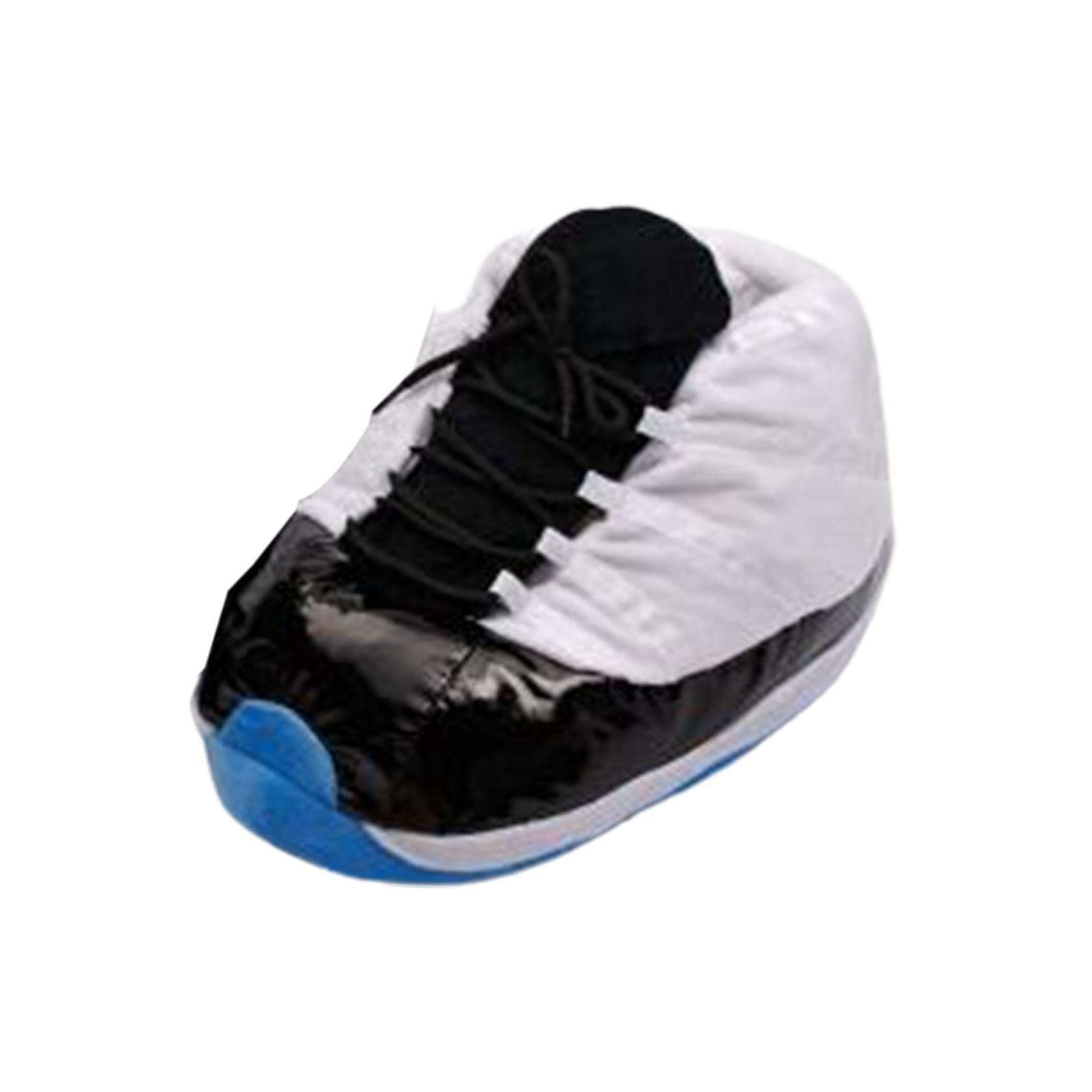 Winter Slippers Lace up Soft Plush Anti Slip for Indoor Outdoor Living Room White Black|Clothing, Shoes & Accessories | Womens Shoes | Slippers-picture-10