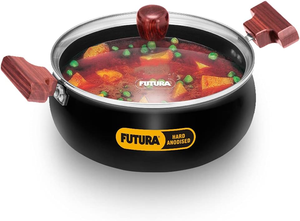Futura HA Cook N Serve Handi W/Glass lid 3 Ltr