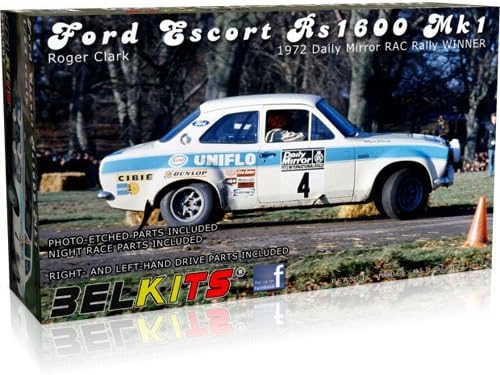 Belkits 1:24 Ford Escort Mk1 RS1600 Clark/Mason 1972